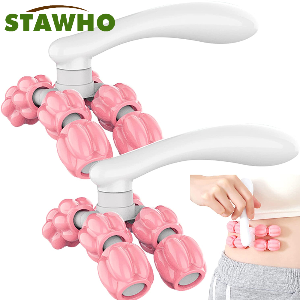 Reflexology Foot Roller - Y-образный массажер с 8 шариками, ручной