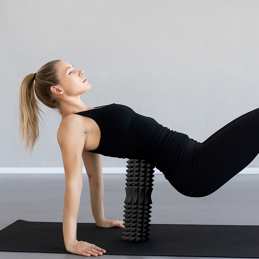 Foam Roller Trigger Point - Фитнес-ролик из ЭВА-пены для массажа спины