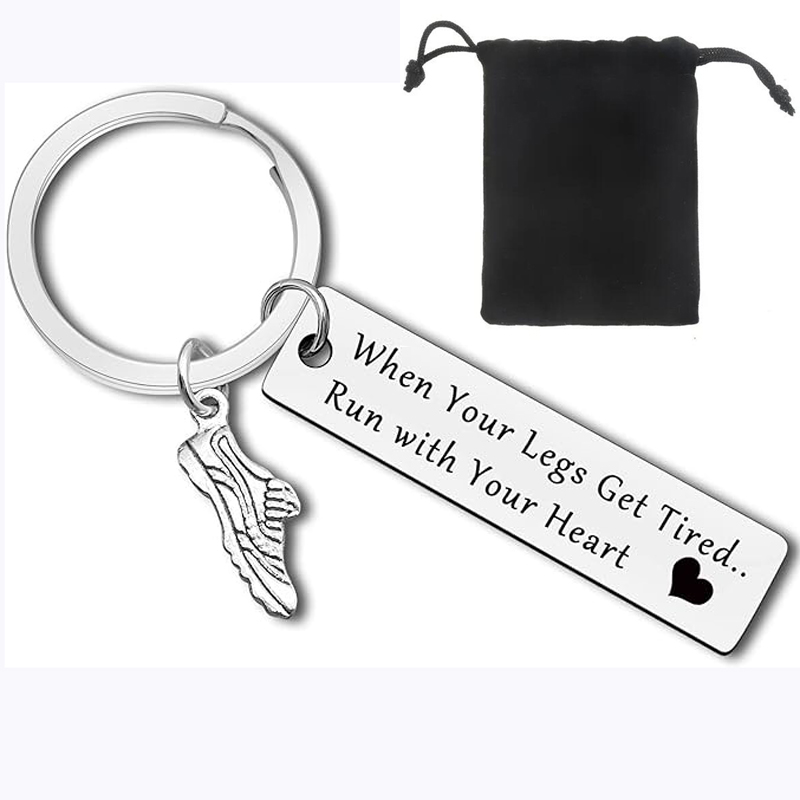Health Wellness Gifts - Подарки для бега, брелок для марафонского