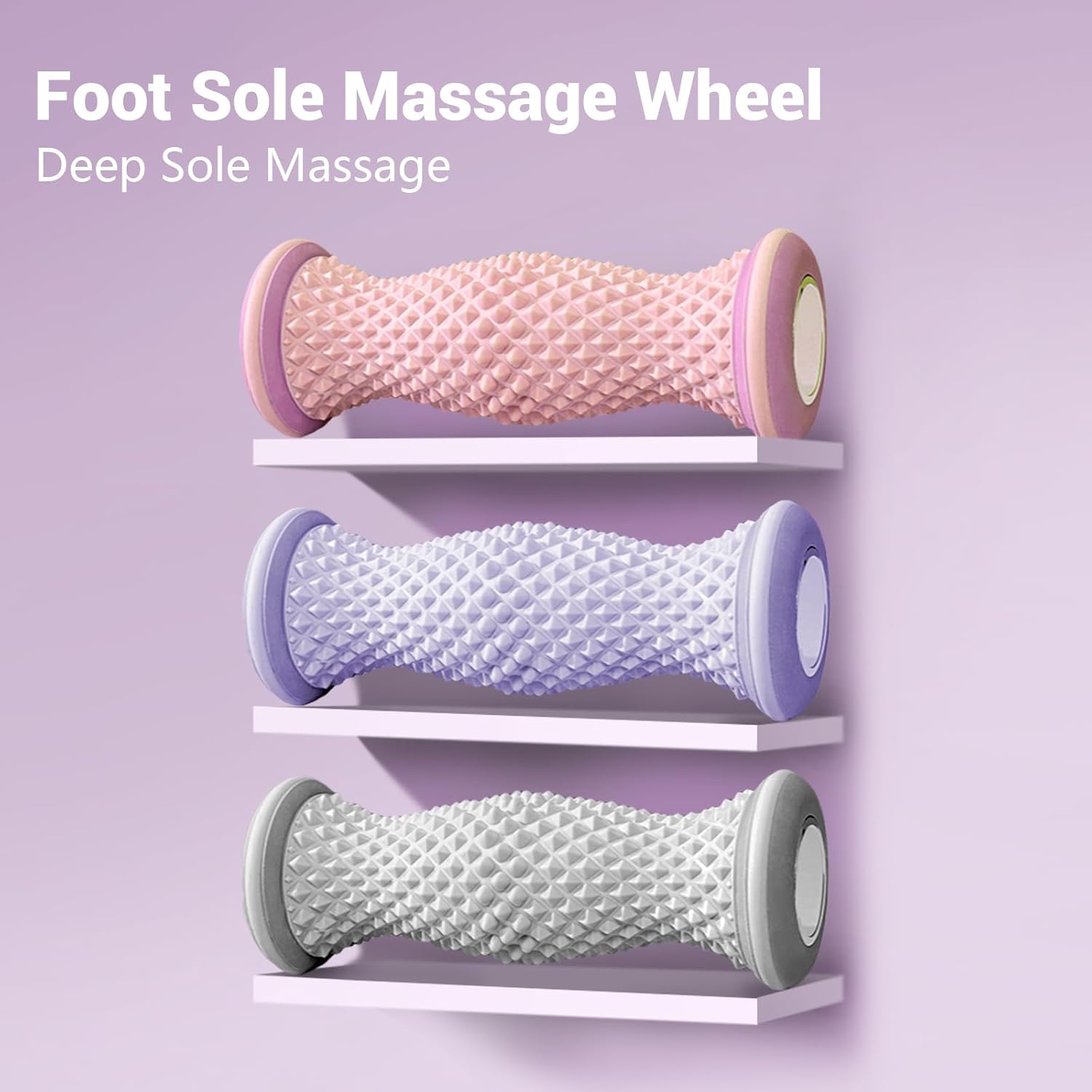 Reflexology Foot Roller - Массажный ролик для ног, массажер для