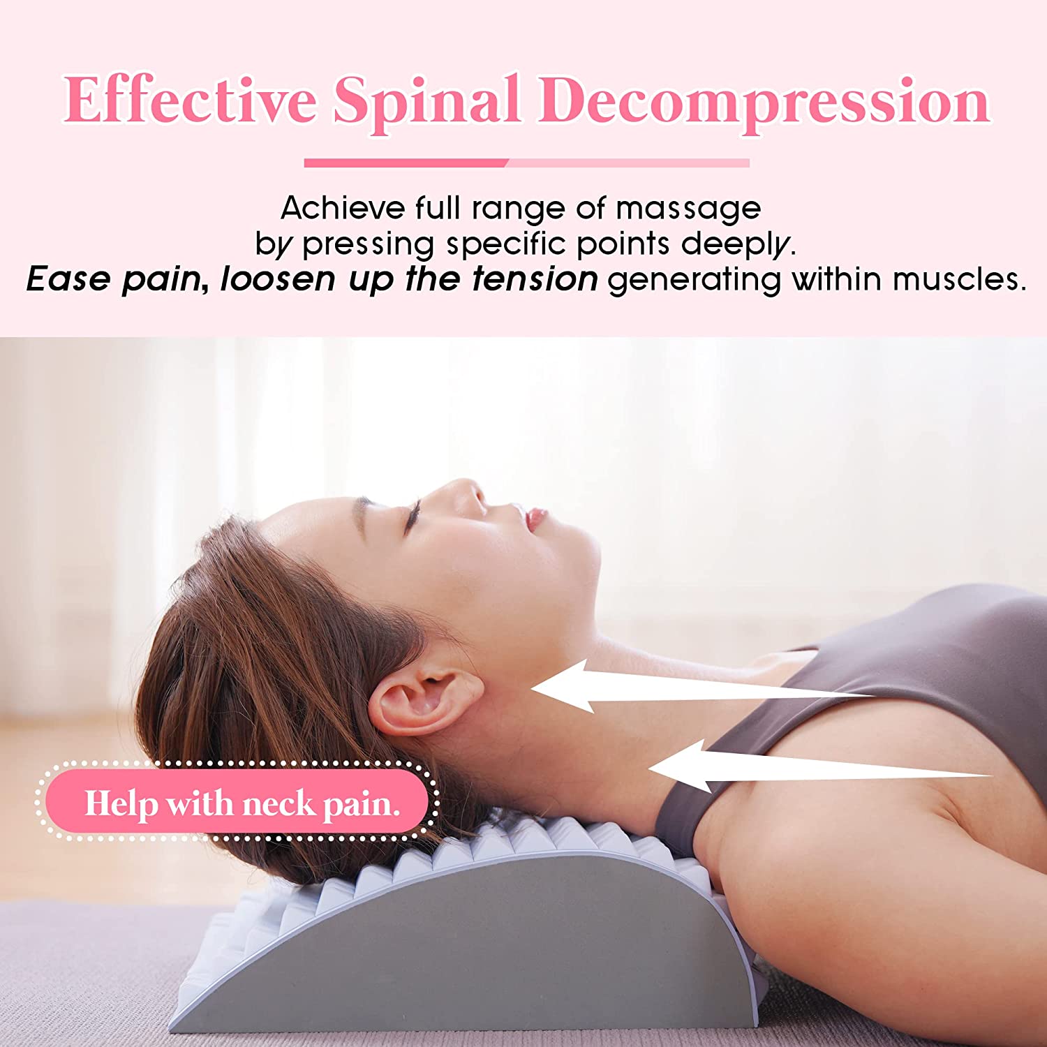 Back Stretcher Lumbar - Лечение боли в пояснице, носилки, подушка