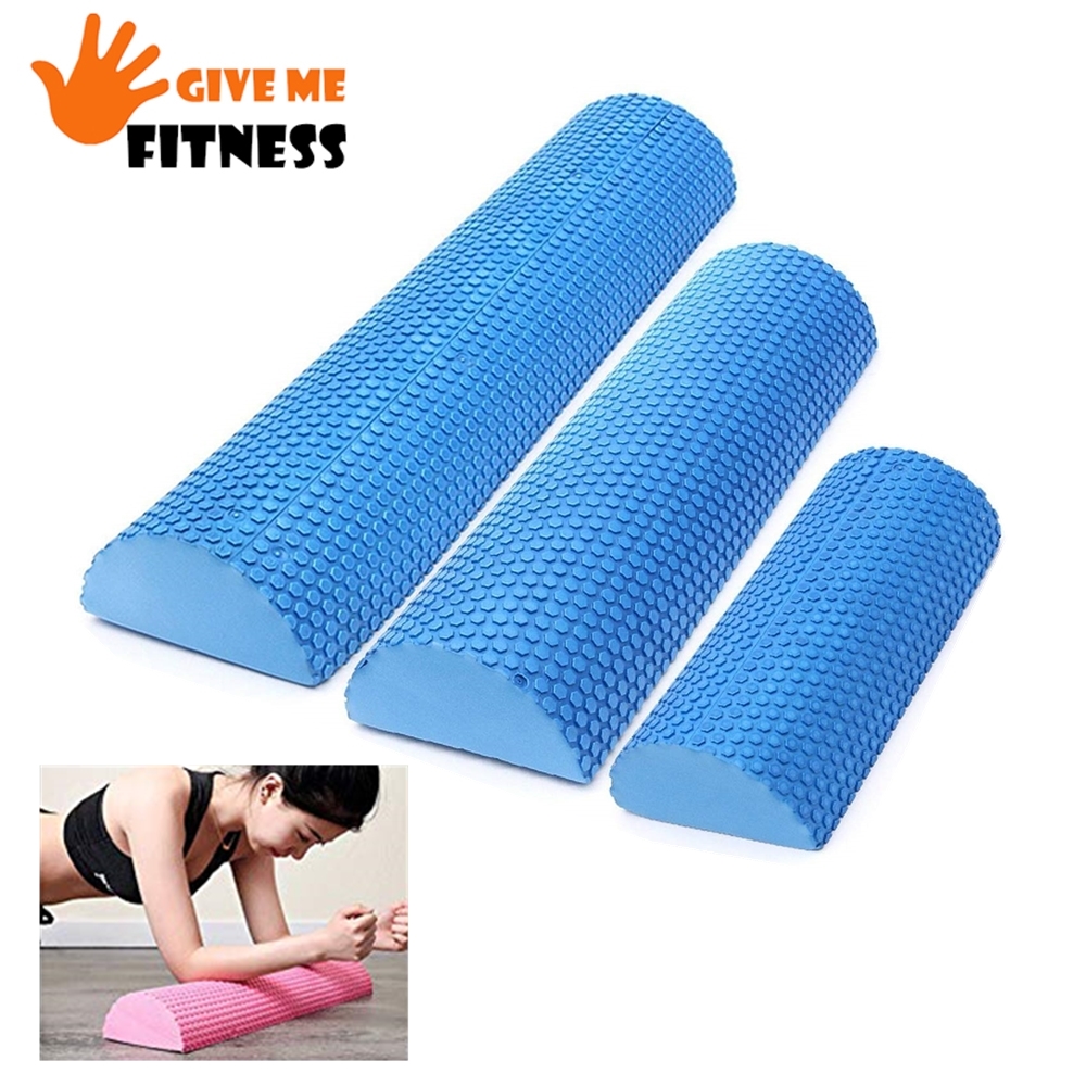 Foam Roller Trigger Point - Полукруглый ролик для йоги EVA высокоплотная