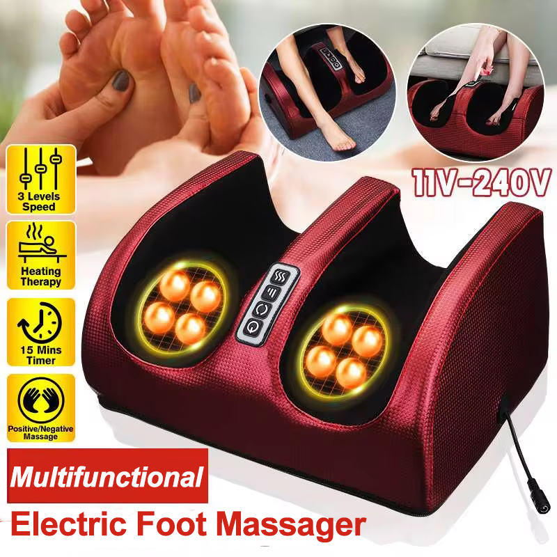 Reflexology Foot Roller - Электрический массажер для ног с инфракрасным