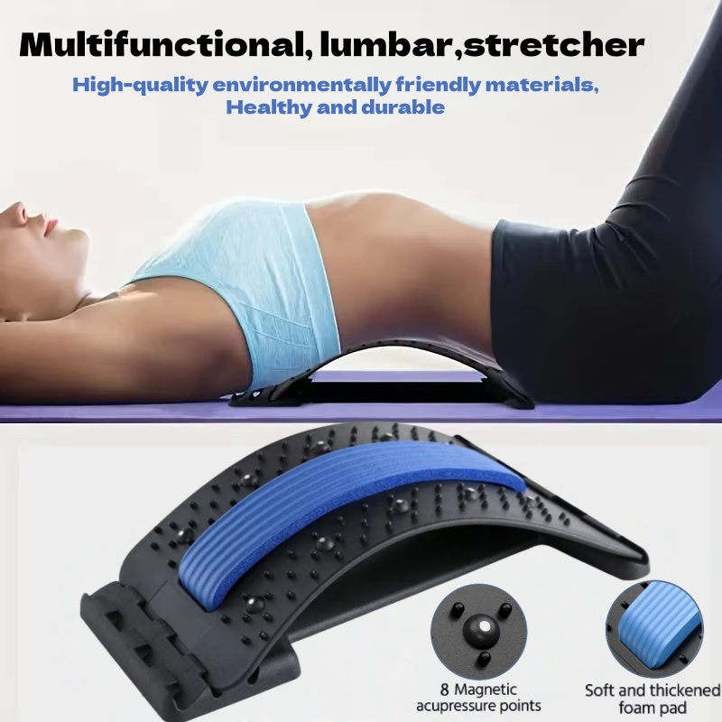 Back Stretcher Lumbar - Массажер для спины, растяжитель для мышц,