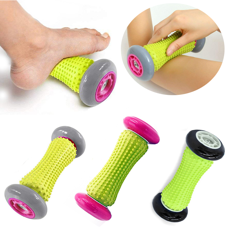 Reflexology Foot Roller - Портативный ручной массажер для ног, рук,