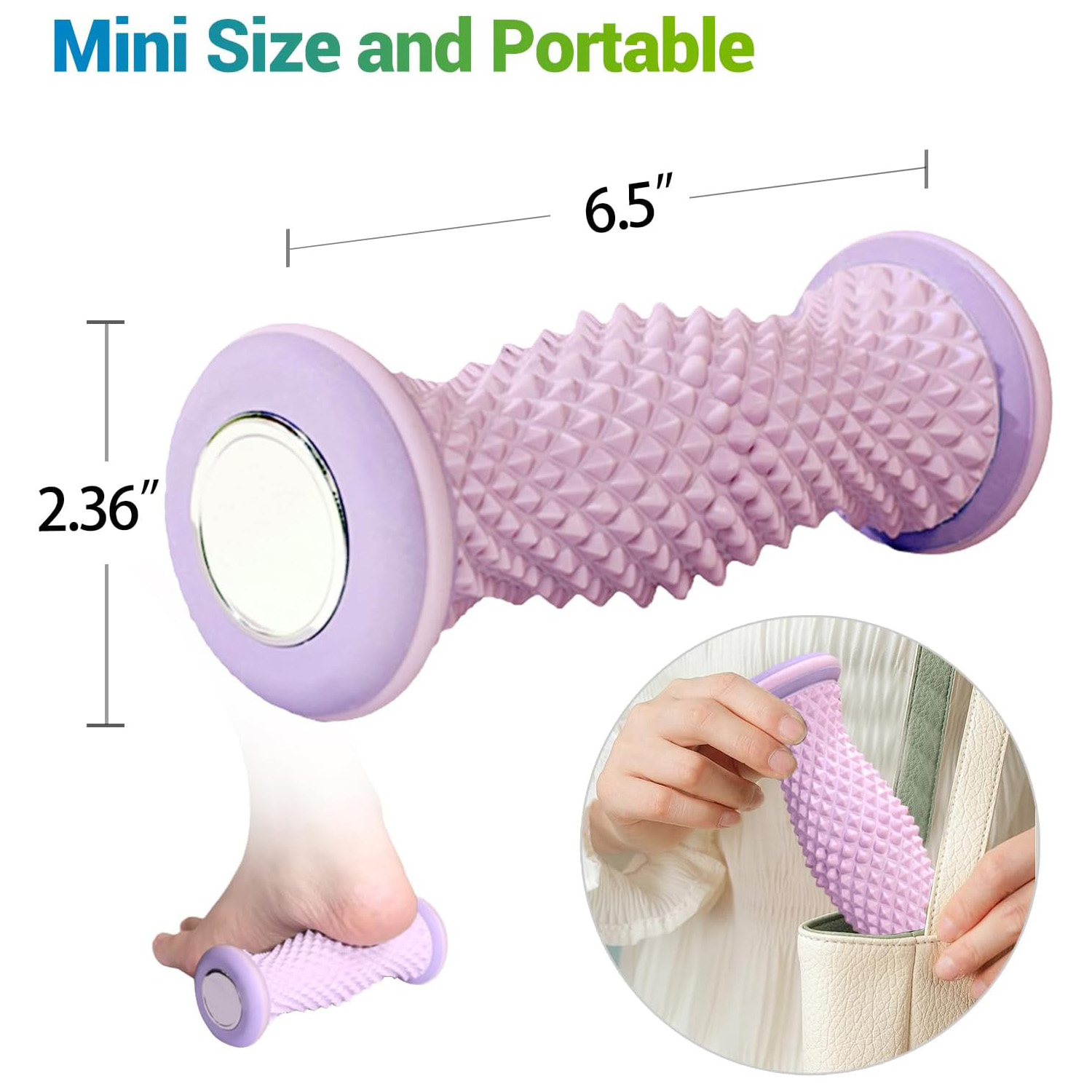 Массажный ролик для ног, масса – обзор и цена Reflexology Foot Roller