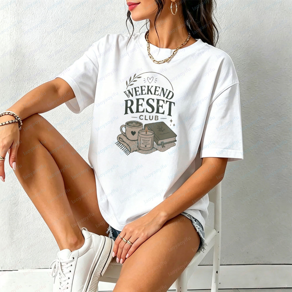 Футболка Weekend Reset Club дл – обзор и цена Health Wellness Club