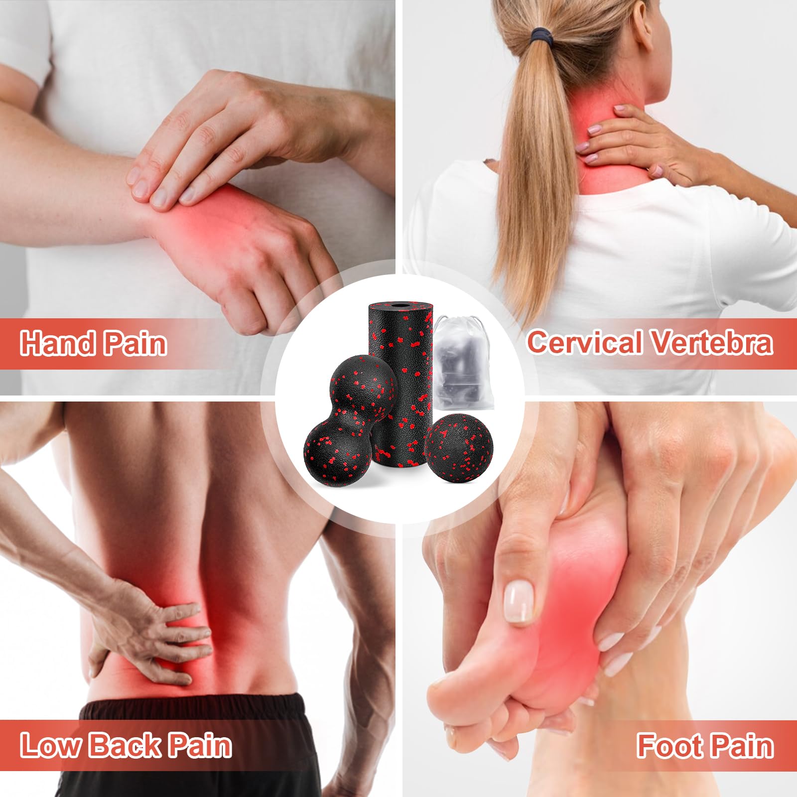 Полый валик для йоги, массажны – обзор и цена Health Wellness And Fitness