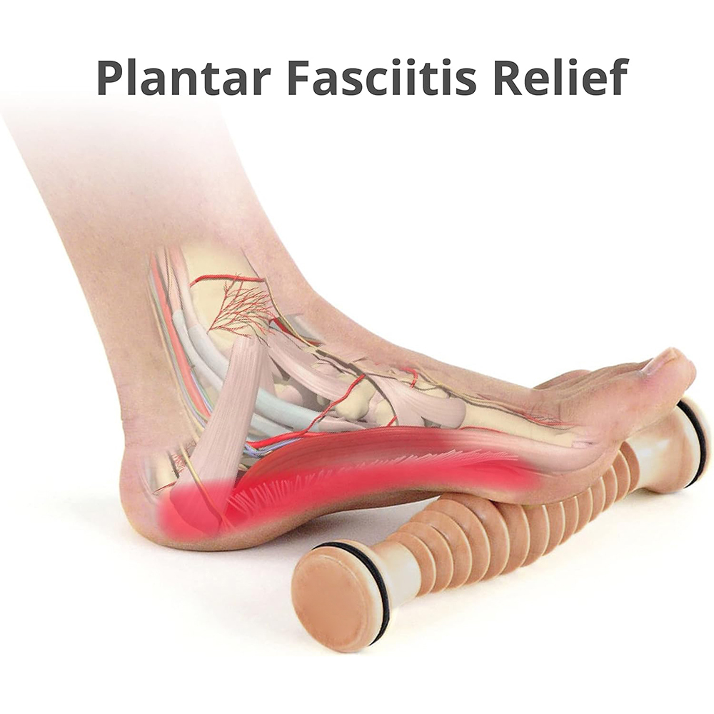 Деревянный массажер для тела,  – обзор и цена Reflexology Foot Roller