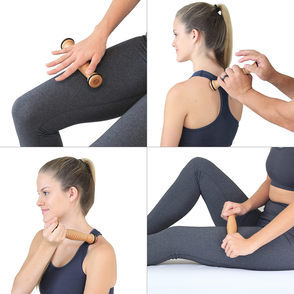 Деревянный массажер для тела,  – обзор и цена Reflexology Foot Roller