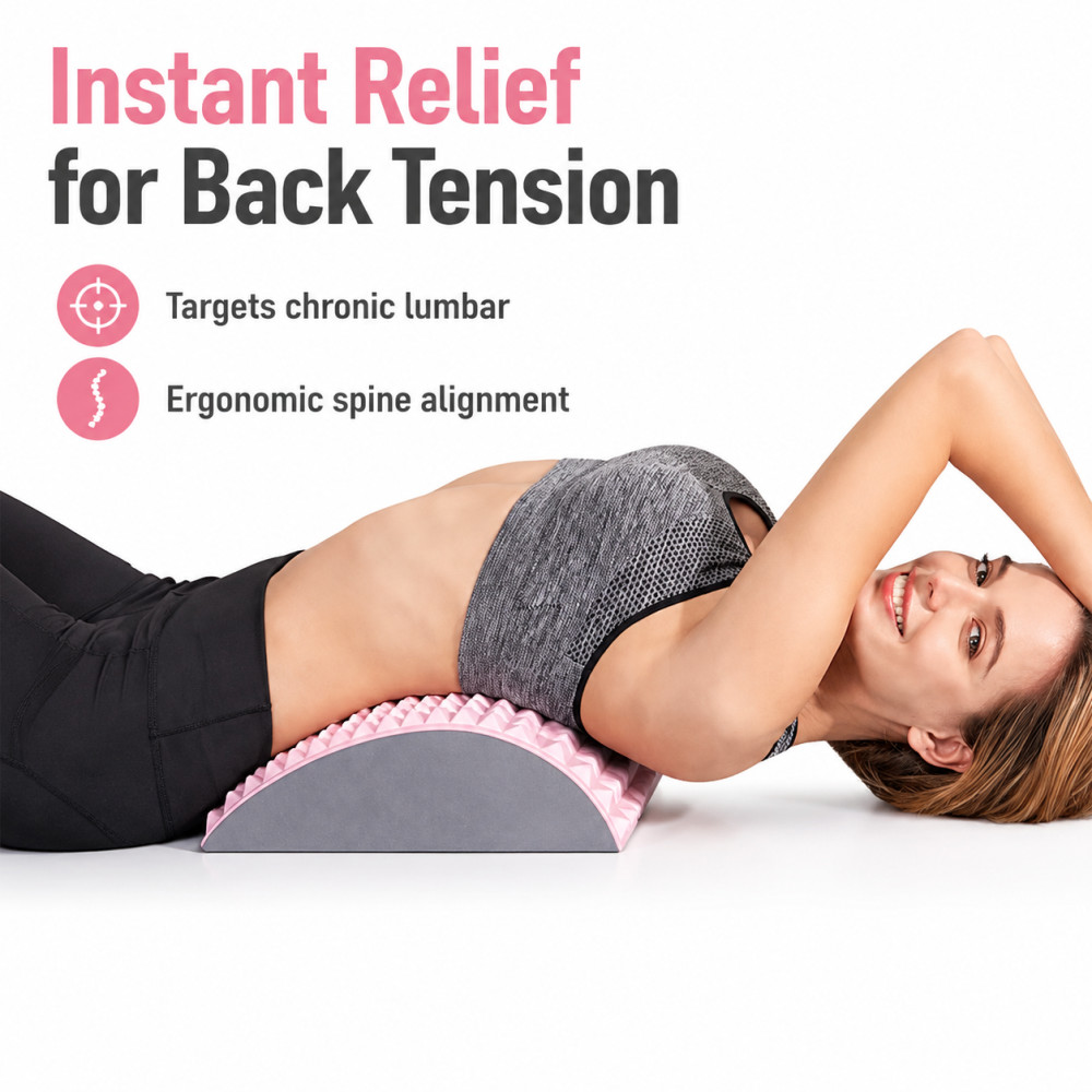 Массажер-коврик EVA для спины  – обзор и цена Back Stretcher Lumbar