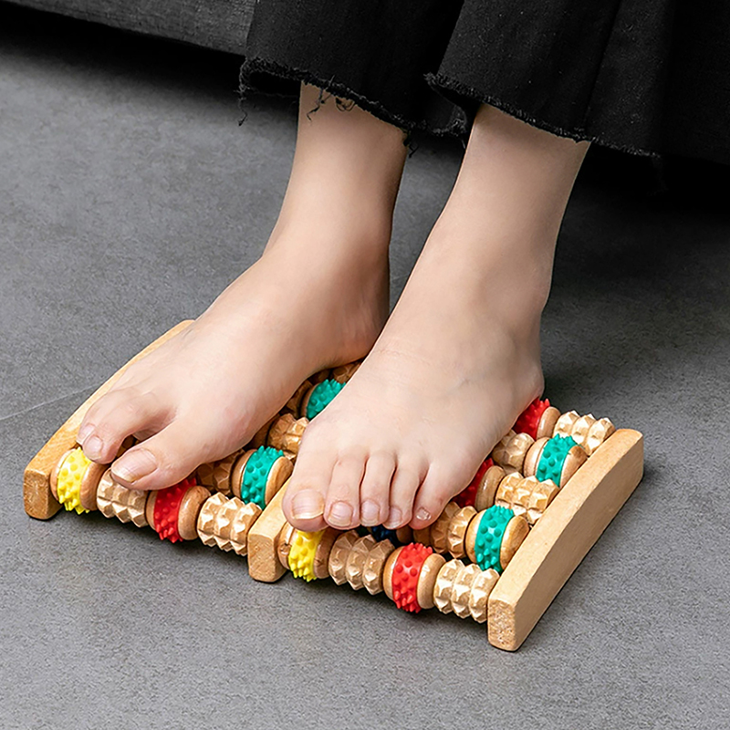 Многоточечная терапия для ног, – обзор и цена Reflexology Foot Roller