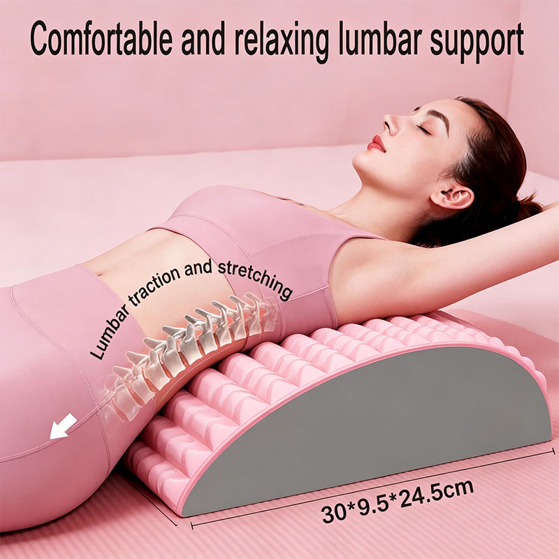 Подушка-массажер для спины и ш – обзор и цена Back Stretcher Lumbar