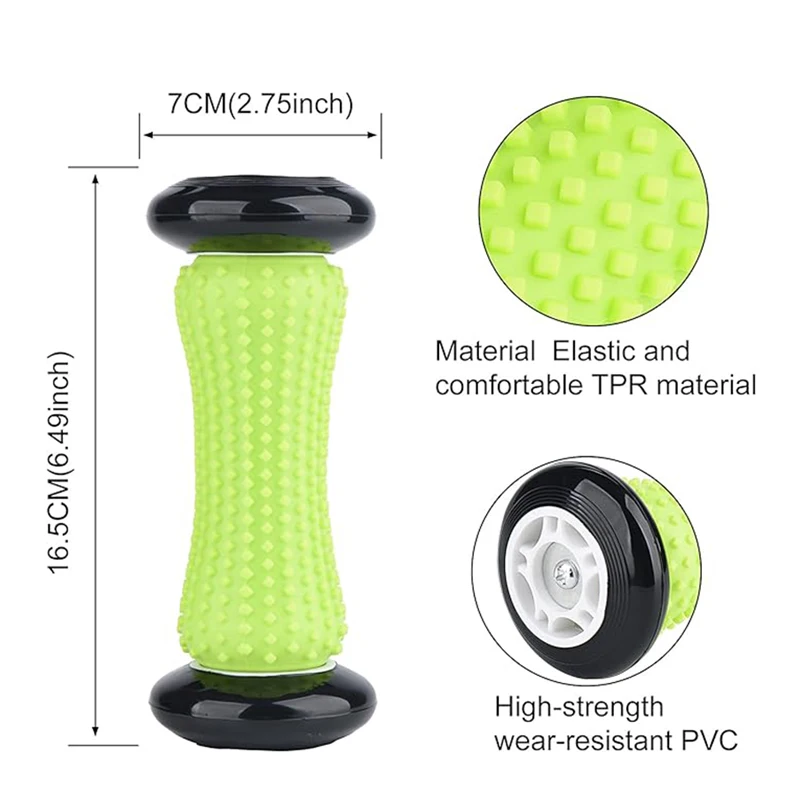 Портативный ручной массажер дл – обзор и цена Reflexology Foot Roller